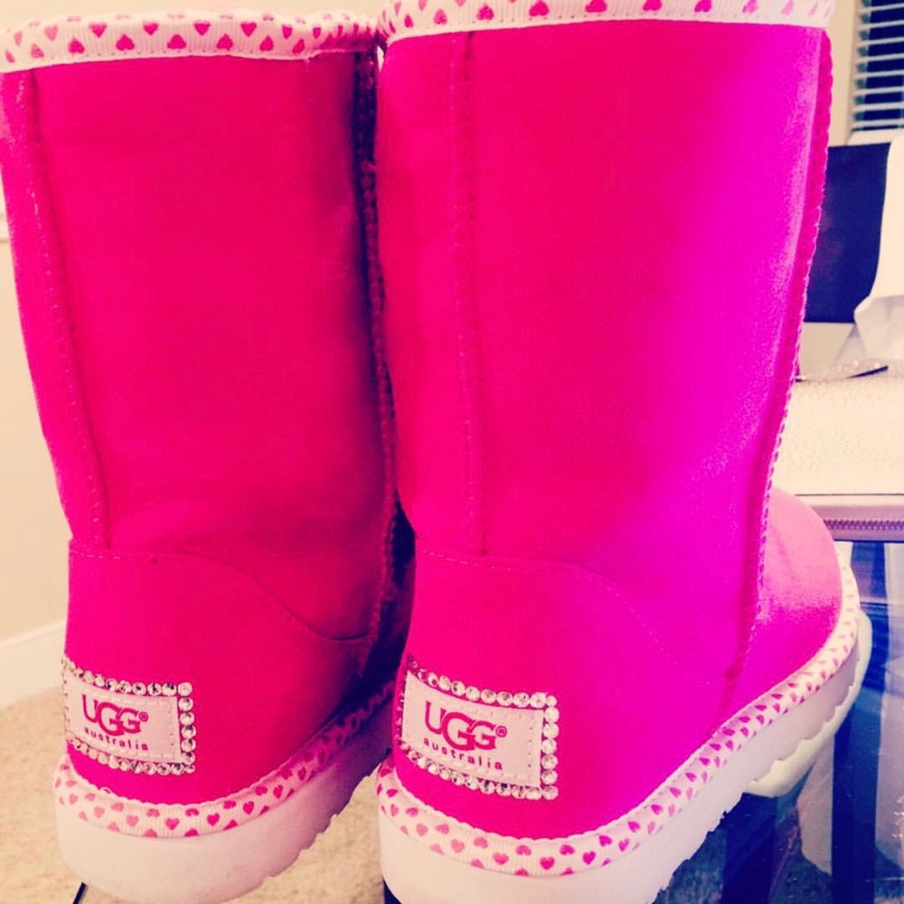 Hot pink UGGs